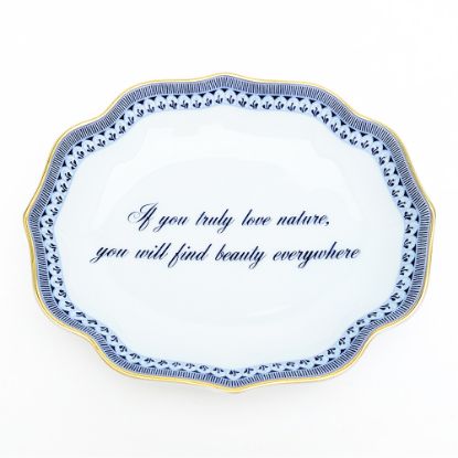 Picture of Mottahedeh 'If You Truly Love Nature, You Will Find Beauty Everywhere' Ring Tray