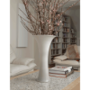 Picture of Rookwood for Mottahedeh 'Callalily' Vase in White & Gray