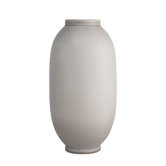 Picture of Rookwood for Mottahedeh 'Lozenge' Vase in White & Gray