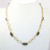 Picture of Vintage Mid Century 14k (585) Yellow Gold & Moonstone Cabochons Necklace