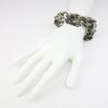 Picture of Vintage 1940's Hobé Sterling Silver Flowers & Ribbons Bracelet