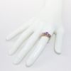 Picture of Vintage 10k Yellow Gold & Triple Round Cut Amethyst Ring