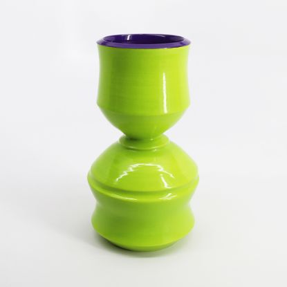 Picture of Eric Doctors Colorforms 'Green & Purple' Candlestick Holder