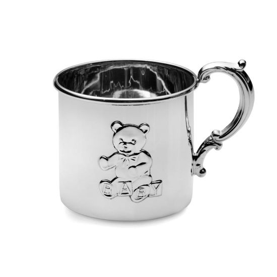 Picture of Empire Teddy Bear Sterling Silver Baby Cup
