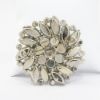 Picture of Vintage Weiss Light Blue Aurora Borealis (AB) Rhinestones & Frosted Glass Brooch