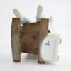 Picture of Lladro #5846 'All Tuckered Out' Boy Sleeping in Rocking Chair with Toy Horse Porcelain Figurine