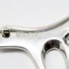 Picture of Vintage Mid Century Modernist Sterling Silver & Black Enamel Brooch #323 by Henning Koppel for Georg Jensen