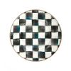 Picture of MacKenzie-Childs Set Of 2 Enameled Courtly Check Salad/Dessert Plates