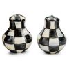 Picture of MacKenzie-Childs Enameled Courtly Check Salt & Pepper Shakers