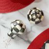 Picture of MacKenzie-Childs Enameled Courtly Check Salt & Pepper Shakers