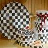 Picture of MacKenzie-Childs Courtly Check Enamel Serving Platter 