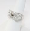 Picture of 14k White Gold Diamond Semi Mount Ring 