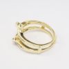 Picture of 14k Yellow Gold Diamond Insert Ring 