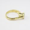 Picture of 18k Yellow Gold Abstract Diamond Ring 