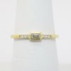 Picture of 18k Yellow Gold Baguette Diamond Band 
