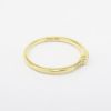 Picture of 18k Yellow Gold Baguette Diamond Band 