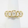 Picture of 14k Yellow Gold Multiple Oval Diamond Ring 