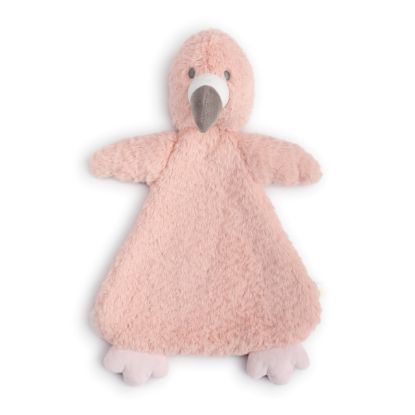 Picture of Finley Flamingo Rattle Blankie by Demdaco