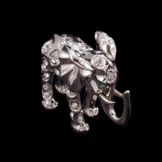 Picture of Isabella Adams Bubbles the Elephant Crystal Collectible