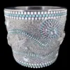 Picture of Isabella Adams Sea Life Champagne Ice Bucket featuring Pacific Opal and Clear Crystals