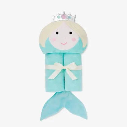 Picture of Mermaid Hooded Baby Bath Wrap by Elegant Baby