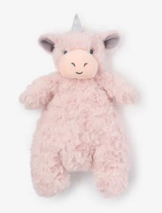 Picture of Luna Unicorn Snuggler Plush Security Blanket w/ Gift Box by Elegant Baby 