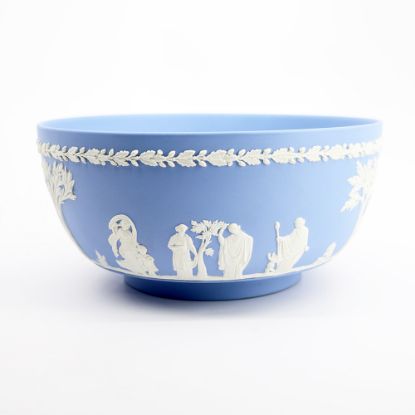 Picture of Wedgwood Cream on Lavender Jasperware 'Sacrifice' Bowl