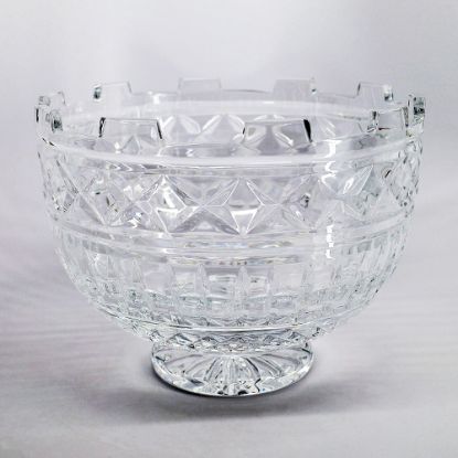 Picture of Waterford Crystal  Rare Jim O'Leary 'Mission' Centerpiece Bowl 