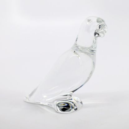 Picture of Baccarat Crystal Parrot Figurine