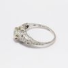 Picture of Antique Art Deco Era Platinum & Old European Cut Diamond Engagement Ring