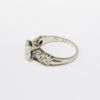 Picture of Vintage 1950's 14k White Gold & Transitional Cut Diamond Engagement Ring