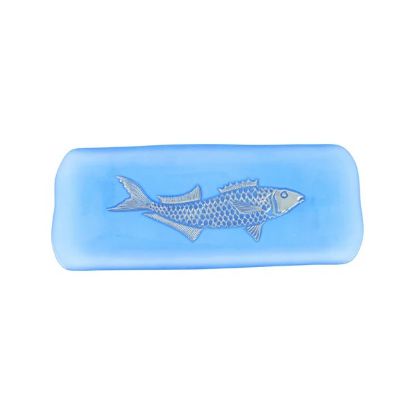 Picture of VIETRI 'Isola Glass' Small Fish Rectangular Tray
