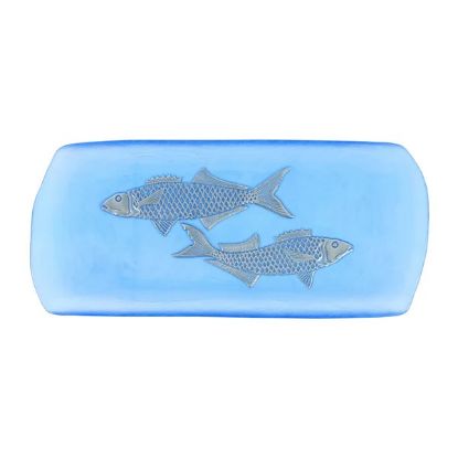 Picture of VIETRI 'Isola Glass' Medium Fish Rectangular Tray 