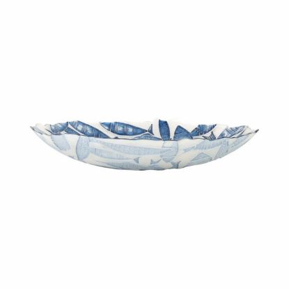 Picture of VIETRI 'Isola Glass' Shallow Serving Bowl