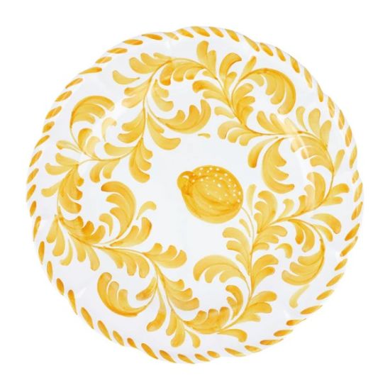 Picture of Yellow Round Platter