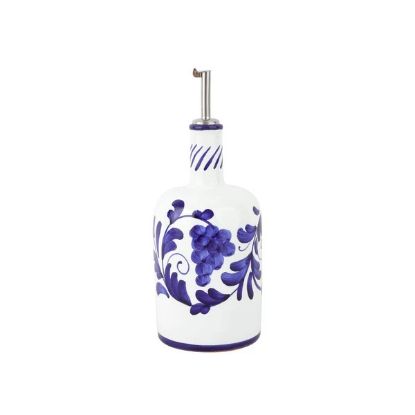 Picture of VIETRI 'Arezzo' Cobalt Olive Oil Bottle
