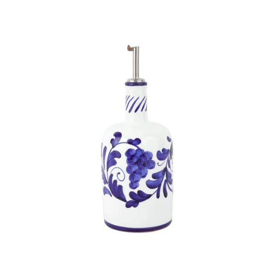 Picture of VIETRI 'Arezzo' Cobalt Olive Oil Bottle