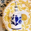 Picture of Cobalt Olive Oil Bottle