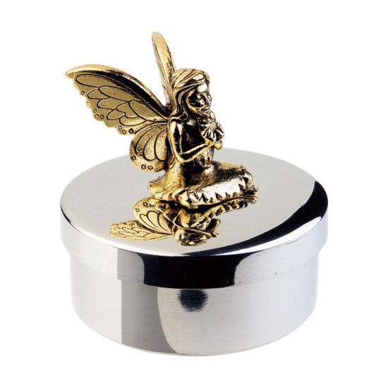 Picture of Pewter Fairy Keepsake Box by Salisbury Silversmiths 