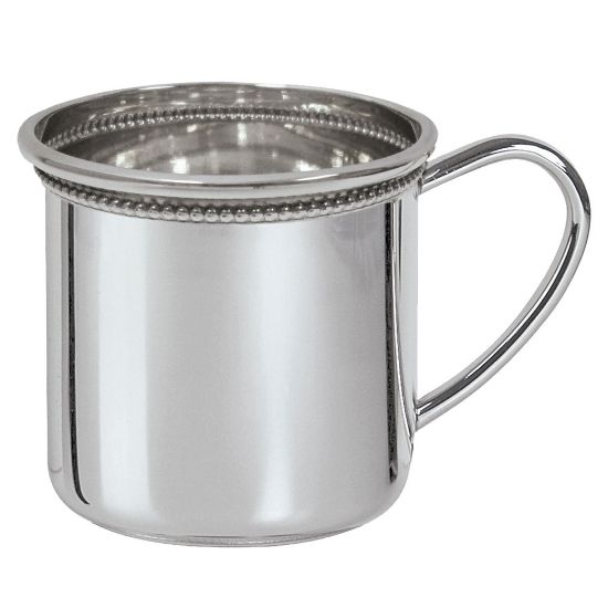 Picture of Sterling Beaded Cambridge Baby Cup by Salisbury Silversmiths 