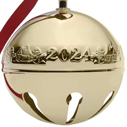 Picture of 2024 Wallace Goldplate Sleigh Bell, 35th Edition
