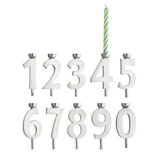 Picture of Reed and Barton Let's Celebrate 10-Piece Candleholder Set