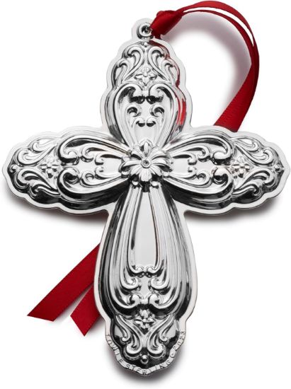 Picture of Towle 2023 Sterling Silver Cross Ornament, 31st Edition