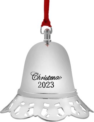 Picture of Towle 2023 Silver Plated Musical Bell Ornament, 43rd Edition