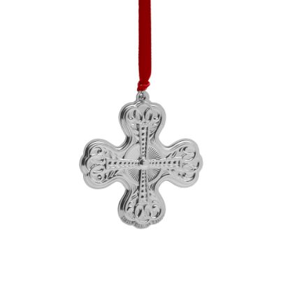 Picture of Gorham 2022 Annual Sterling Silver Cross Ornament - 9th Edition