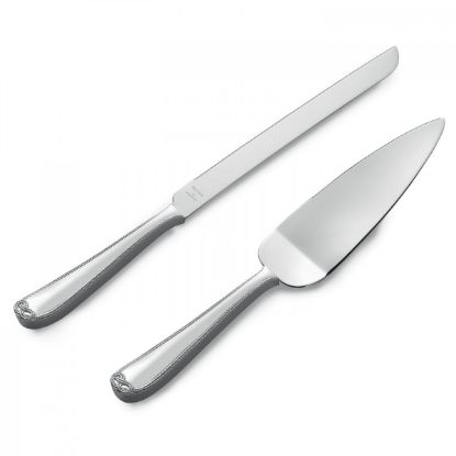 Picture of Vera Wang by Wedgwood Infinity Stainless Cake Knife & Server Set