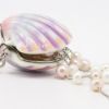 Picture of Franz Porcelain Shell with Pearls Necklace