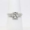 Picture of Vintage 14k White Gold & Old European Cut Diamond Engagement Ring
