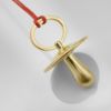 Picture of Waterford Golden Pacifier Goldplate Ornament