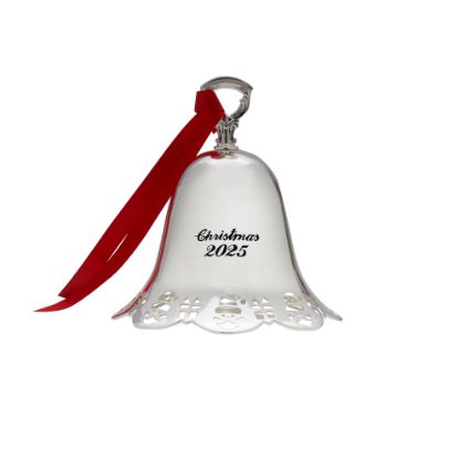 Picture of Towle 2025 46th Edition Pierced Bell Ornament, Silverplate
